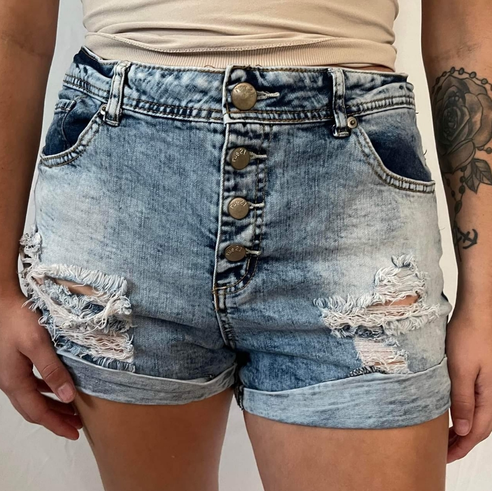 Rue21 High waisted jean shorts